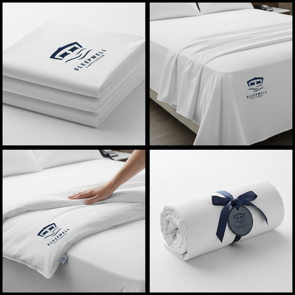 Heavyweight Hotel Bed Sheet