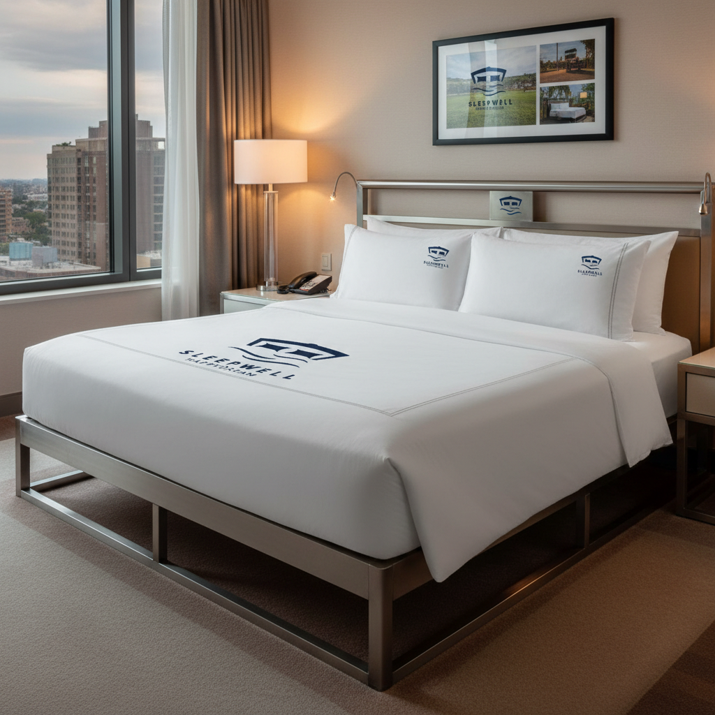 Metal Base Hotel Bed