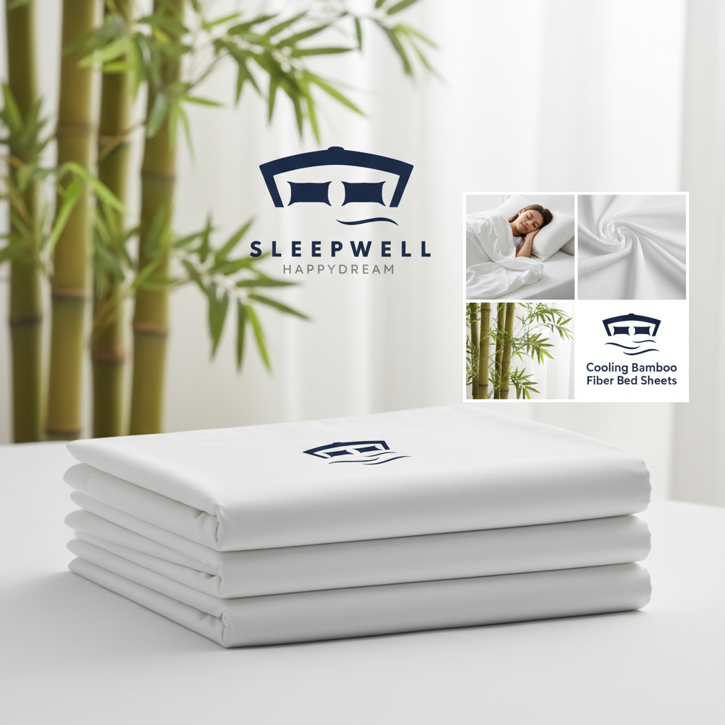 Cooling Bamboo Fiber Bed Shee